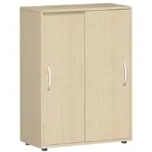 Geramöbel Schiebetürenschrank »Lissabon« 3 OH 80 cm braun, 80x110.4x40 cm