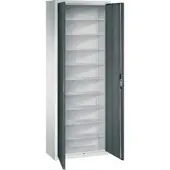 C+P Magazinschrank Serie 13, 1980x700x300mm, 7035/7016