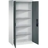 C+P Schwerlastschrank Acurado, 1950x930x600mm, 7035/7016