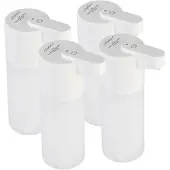 Carlo Milano 4er Set Autom. Akku-Schaum-Seifenspender, IR-Sensor, 5 Stufen, 500 ml