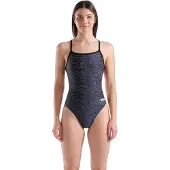 Arena Badeanzug, Damen Snakeskin Challenge Back
