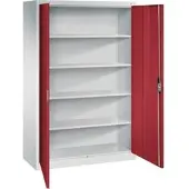C+P Büroschrank Acurado, 1950x1200x500mm, 7035/3003