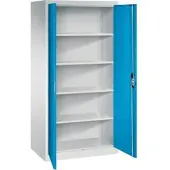 C+P Büroschrank Acurado, 1950x930x600mm, 7035/5012