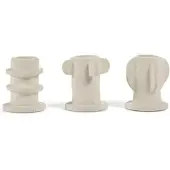 Serax - Molly Kerzenständer 02, beige (3er-Set)