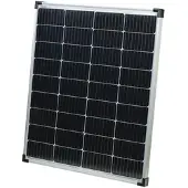 Revolt Mobiles monokristallines Solarpanel, 110 W, MC4-komp., IP65, silber