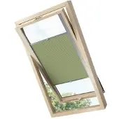 KS Handel 24 PREMIUM DOPPELROLLO BH15 DUNKLES HOLZ mit Alu Kassette (115x220 cm, Kassettenfarbe: silber matt)