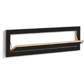 AMBIVALENZ - Fläpps Schuhregal 100 x 27 cm, schwarz