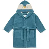 Liewood - Lily Bademantel, Pinguin, 5 - 6 Jahre, oceanview mix