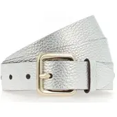 Vanzetti Gürtel 30mm Metallic Belt W75 Silver Metallic