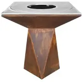 OutInFire Gartenfeuerstelle, Grill mit Schutzhülle - G1 Corten