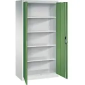 C+P Büroschrank Acurado, 1950x930x500mm, 7035/6011