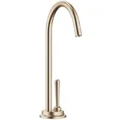 Dornbracht VAIA Cold Water Dispenser - Champagne gebürstet (22kt Gold), Ausladung 150 mm, schwenkbarer Auslauf 360°, Laminarstrahl, Armaturenhöhe 290 mm