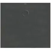 Bette rechteck Duschwanne „BetteFloor Side“ 1000 × 900 mm ohne Oberflächenbeschichtung, mit BetteGlasur Plus, ohne Wannenträger, in Midnight