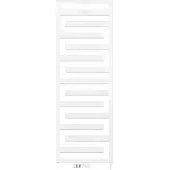 Zehnder Tetris Design-Heizkörper Mixbetrieb IHE, 1750x45x600 mm, RAL 9016 (Travertin), montagefertig mit Wandkonsolen