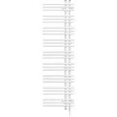 Zehnder Design-Heizkörper Yucca Asym elektrisch, Titane, 1354x47x378 mm, IP65