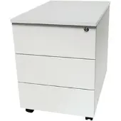 SZ Metall Rollcontainer »Eco« grau, 40x53x59 cm