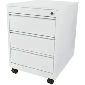 SZ Metall Rollcontainer »Profi« mit 3 klassischen Schubladen grau, 46x60x60 cm