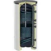 Flamco Standspeicher Duo-Solar 300 l, d= 660, weiß, mit Isolierung