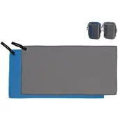 Pearl 2er-Set Mikrofaser-Handtücher, schnell trocknend, anthrazit & blau