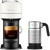 Nespresso Vertuo Next White & Aeroccino4 Vertuo Kaffeemaschine