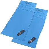 Semptec 2er-Set Hütten-Schlafsack aus Mikrofaser, Rechteckform