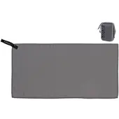 Pearl Mikrofaser-Handtuch, schnell trocknend, 30 x 60 cm, Tasche, anthrazit