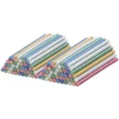 AGT 100 Klebesticks für Heißklebepistolen, 11 x 200 mm, bunt glitzernd
