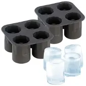 INFACTORY Silikon-Eisglasformen für 8 EIS-Gläser