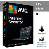 AVG Internet Security 2026, 3 Geräte - 1 Jahr, Download
