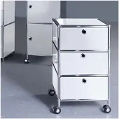 Viasit Rollcontainer »System 4« weiß, 42x76x62 cm