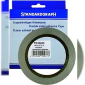 Standardgraph Doppelseitiges Klebeband 12 mm x 33 m, permanent/ablösbar