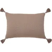 Modern Living Zierkissen Frieda in Taupe ca. 40x60cm