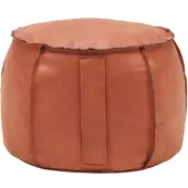 Momax Hocker Falun II Lederlook ⌀ ca. 60cm