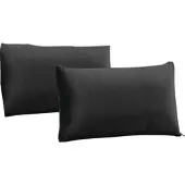 Newgen medicals 2er-Set Memory-Foam-Reisekissen mit thermoregulierendem Bezug