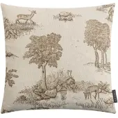 Magma Heimtex Magma Kissenhülle 'Hubertus' 45 x 45 cm Sand - Beige