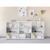 Mdd Büro Aktenregal Weiß klein Pyram