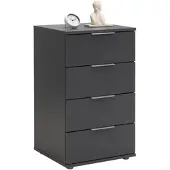 Modern Living Nachtkästchen Cuatro Anthrazit