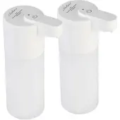 Carlo Milano 2er Set Autom. Akku-Schaum-Seifenspender, IR-Sensor, 5 Stufen, 500 ml