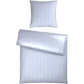 Premium Living Bettwäsche Xenia Streif XL Weiß ca. 155x220cm