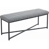Momax Bettbank Puerto Grau/Schwarz