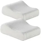 Newgen medicals 2er-Set Wellness-Reisekissen aus thermoaktivem Memory-Foam