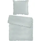 Modern Living Bettwäsche Rüschen XL Mineral Grau