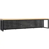 Bessagi Home Garderobe Lorenzo ca. 110x22 cm Metall/Kiefer