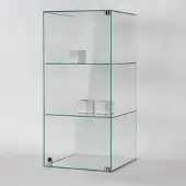 JTF-Vitrinen Glas Aufsatz Vitrine mit Schloss Dialog DLG-41A