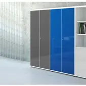 Mdd Abschließbarer Aktenschrank Flügeltürenschrank Büro Pyram