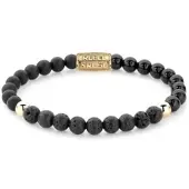 Rebel & Rose - BLACK BEAUTY - Black / 6 MM