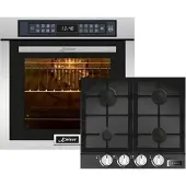 Kaiser Backofen-Set EH 6306 R Einbaubackofen + KCG 6387 Gaskochfeld