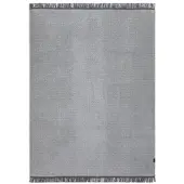 David Fussenegger Wohndecke Vienna 'Kleinmuster' 150 x 200 cm Grau