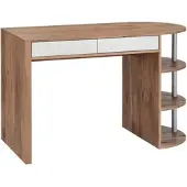 Bessagi Home Schreibtisch Lovino Eichefarben MDF ca. 121x60 cm