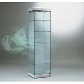 JTI-Vitrine Glas Standvitrine abschließbar JT-B50S
